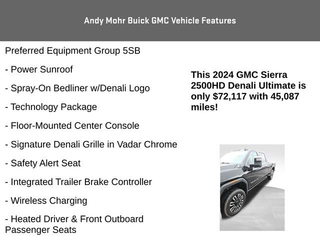 Used 2024 GMC Sierra 2500 Denali Ultimate AWD/4WD image 16