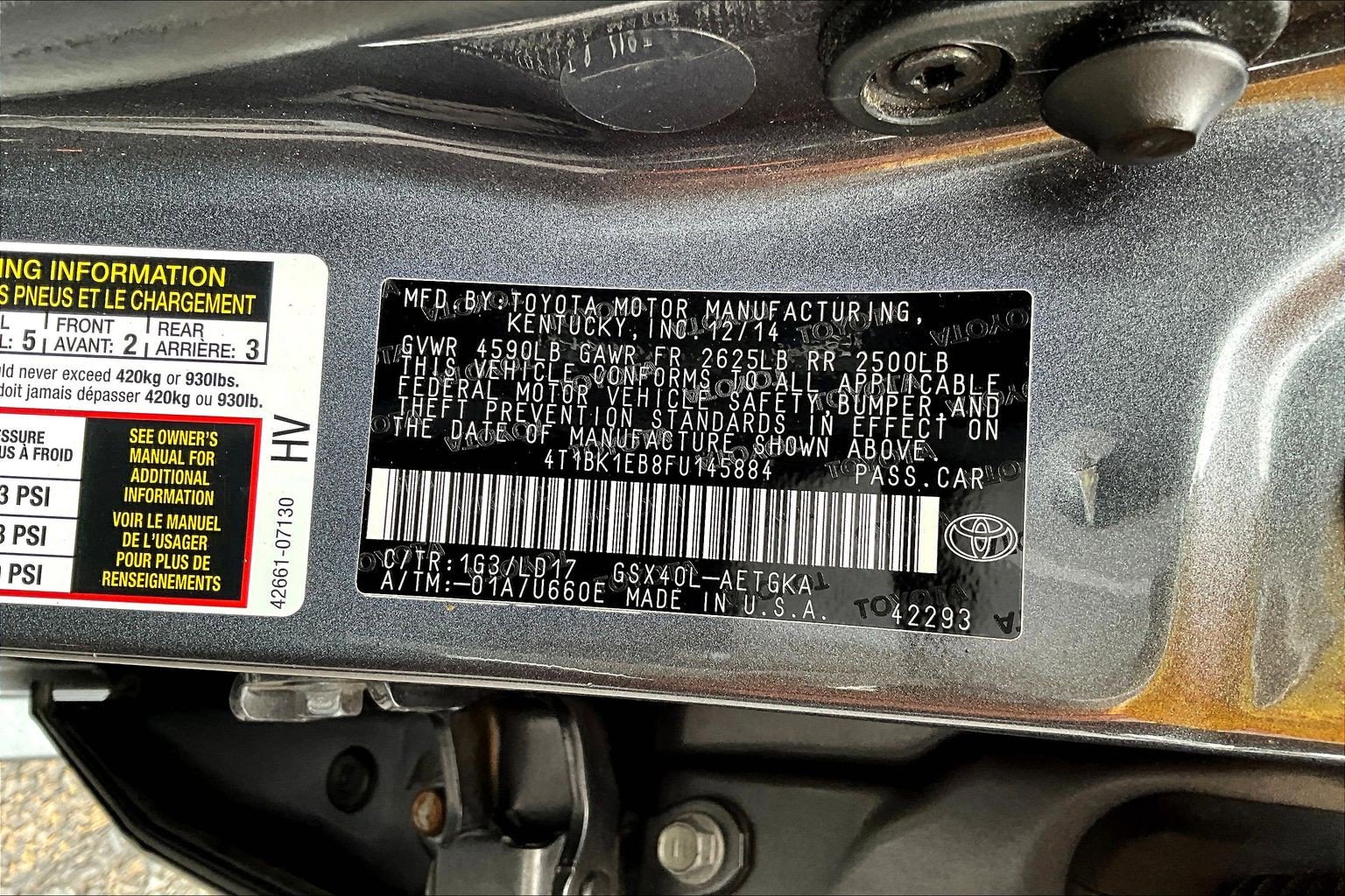 Used 2015 Toyota Avalon XLE image 11