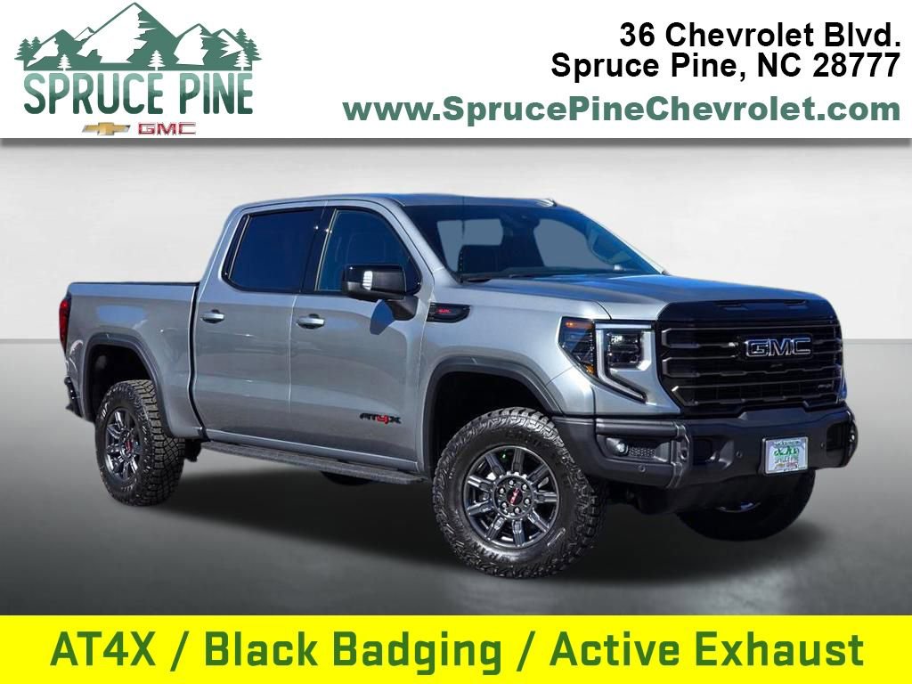New 2026 GMC Sierra 1500 AT4X w/ LPO, Black Badging Package 360° Tour