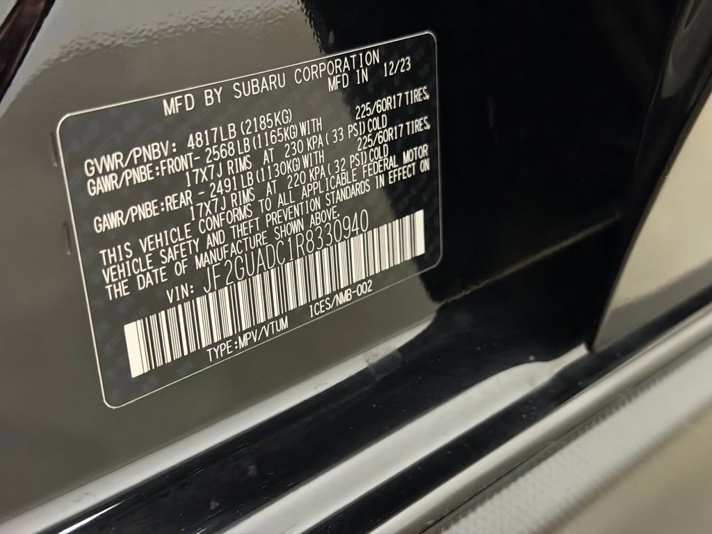 Used 2024 Subaru Crosstrek 2.0i Premium w/ Popular Package #3 image 30