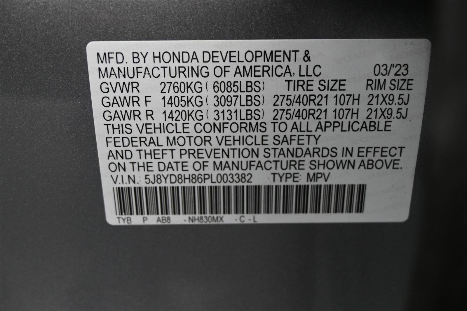 Certified 2023 Acura MDX Type S AWD/4WD image 23