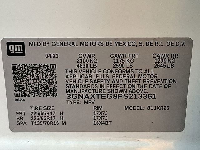 Used 2023 Chevrolet Equinox LT w/ LPO, Floor Liner Package image 27