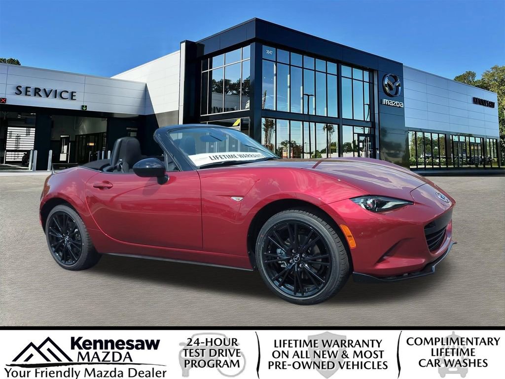 New 2026 MAZDA MX-5 Miata Club w/ Interior Package RWD image 1