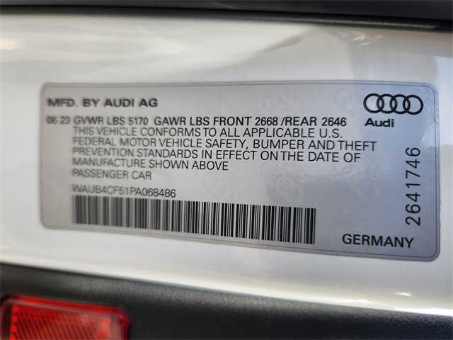 Used 2023 Audi S5 Prestige image 32