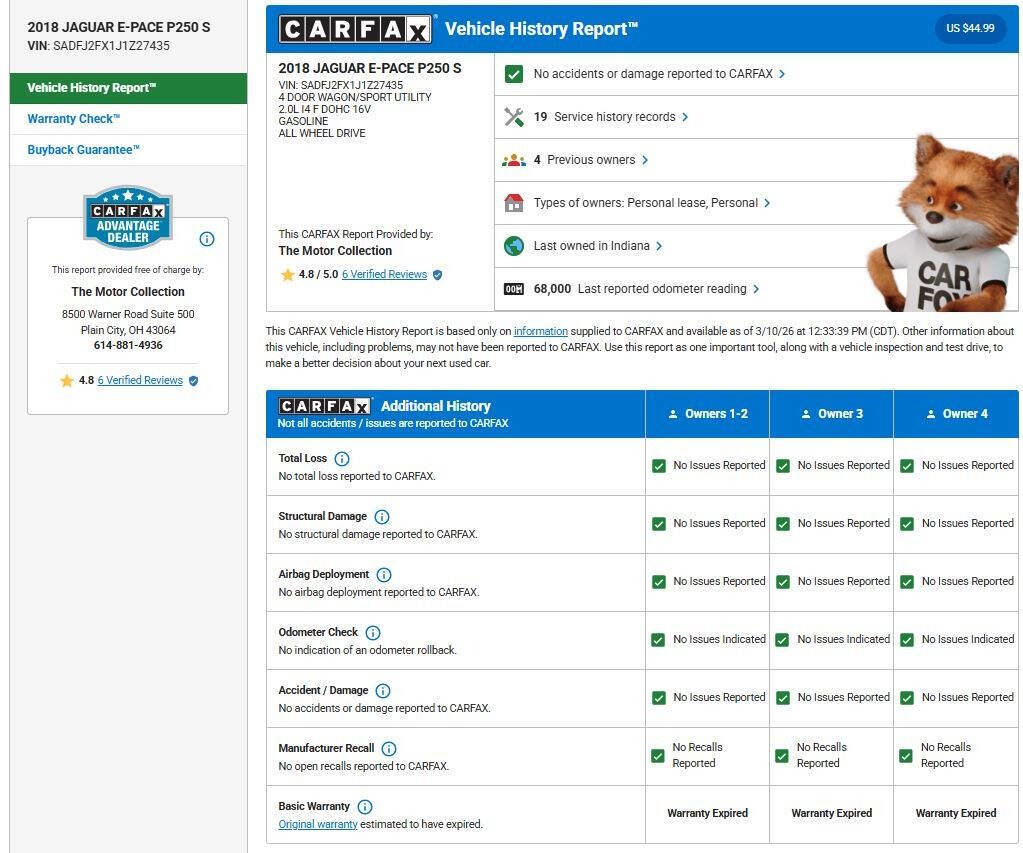 Used 2018 Jaguar E-PACE S image 12