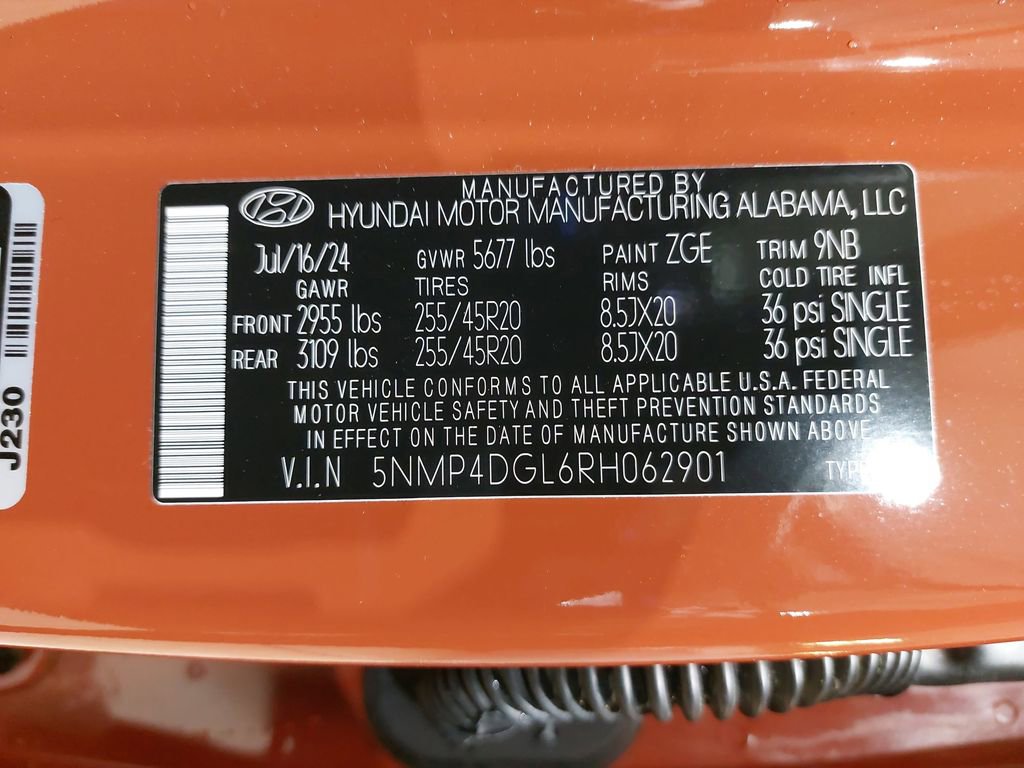 Used 2024 Hyundai Santa Fe Limited image 37