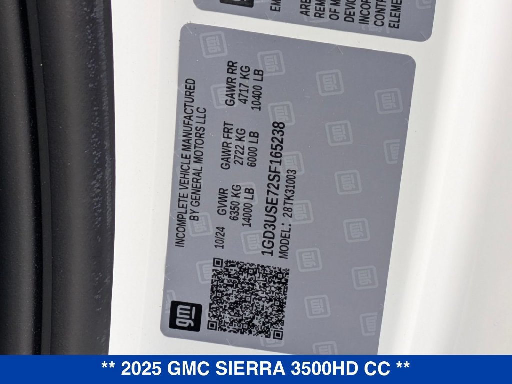 New 2025 GMC Sierra 3500 Pro w/ Convenience Package AWD/4WD image 41