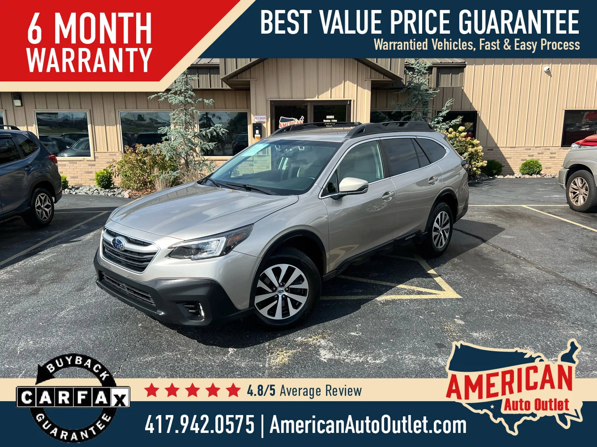 Used 2020 Subaru Outback Premium w/ Popular Package #1