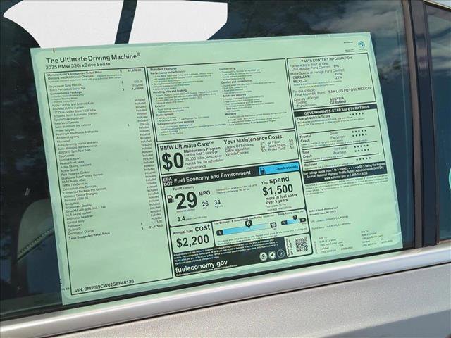 Used 2025 BMW 330i xDrive Sedan w/ Convenience Package image 17