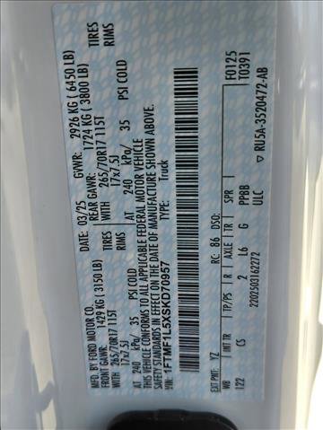 New 2025 Ford F150 XL w/ Equipment Group 103A High image 17