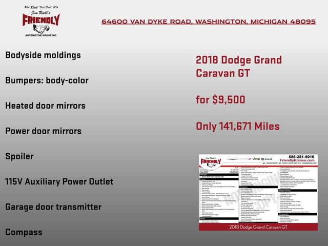 Used 2018 Dodge Grand Caravan GT FWD image 15