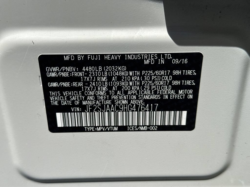 Used 2017 Subaru Forester 2.5i AWD/4WD image 27
