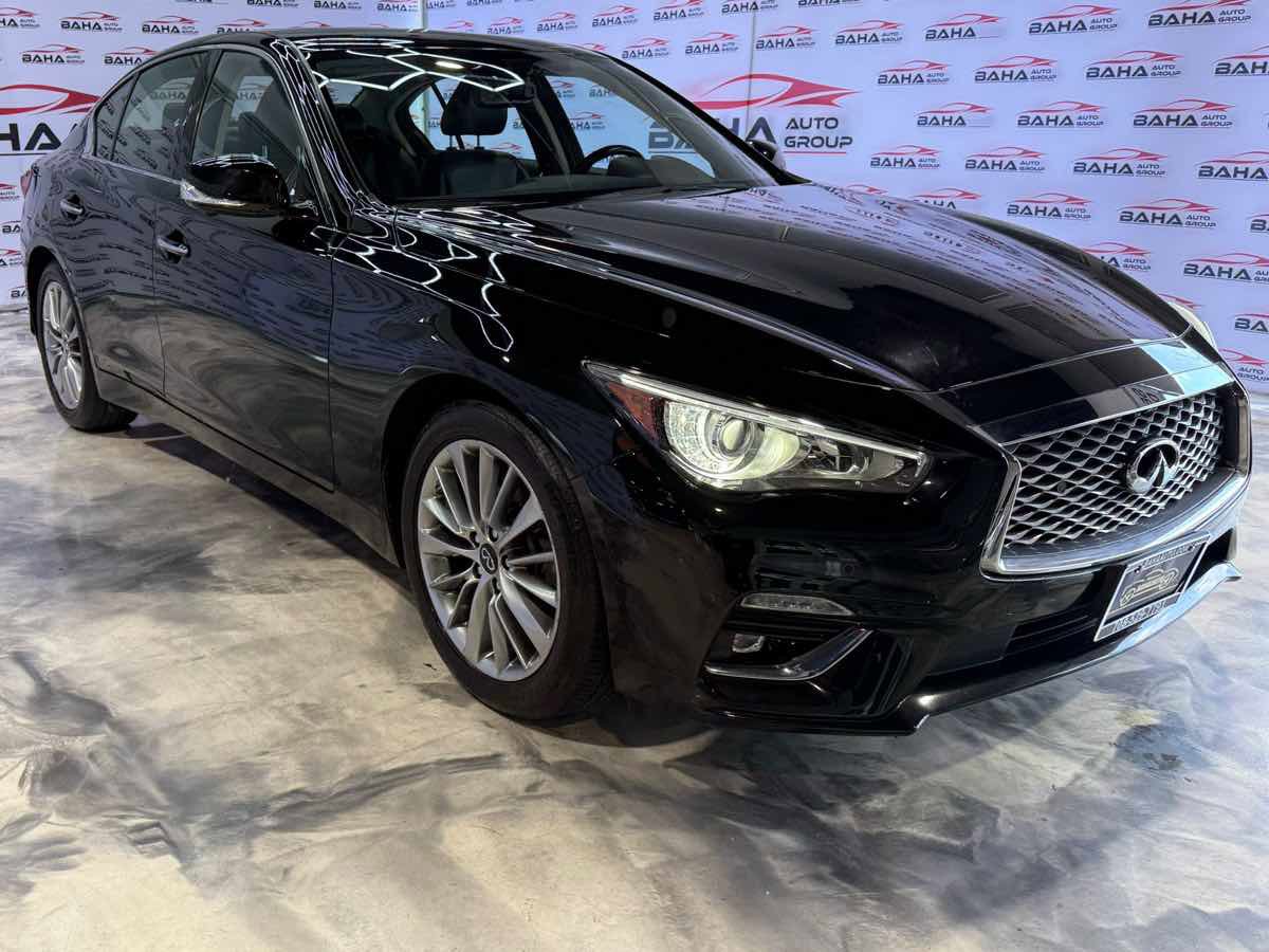 Used 2022 INFINITI Q50 Luxe w/ Cargo Package AWD/4WD image 60