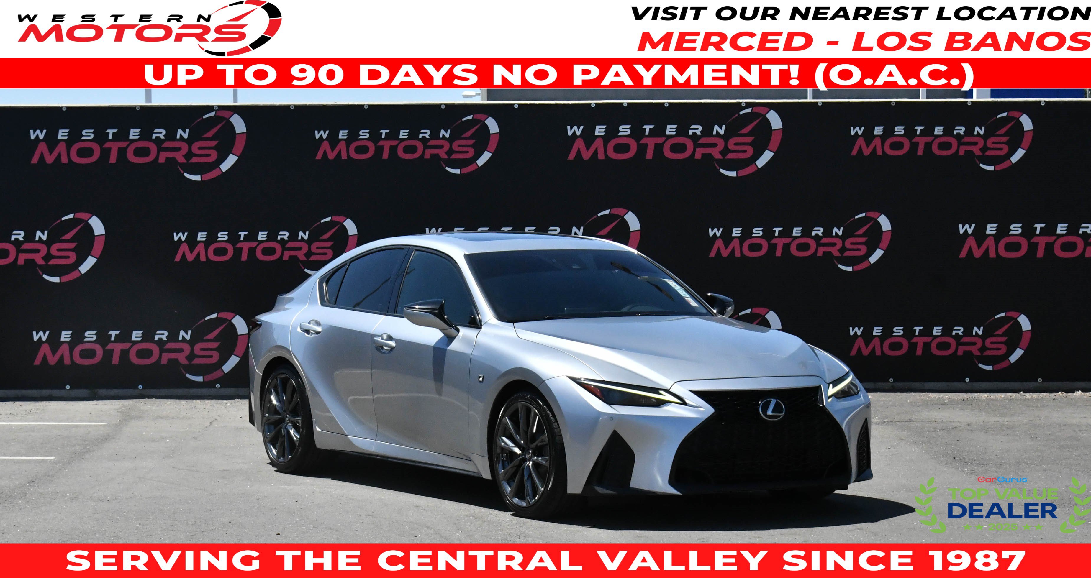 Used 2022 Lexus IS 350 F Sport w/ Navigation Package RWD image 1