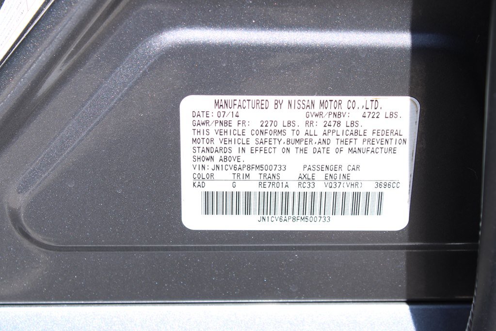 Used 2015 INFINITI Q40 w/ Navigation Package RWD image 16