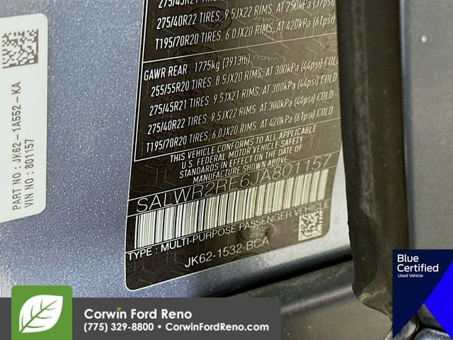 Used 2018 Land Rover Range Rover Sport Supercharged AWD/4WD image 37