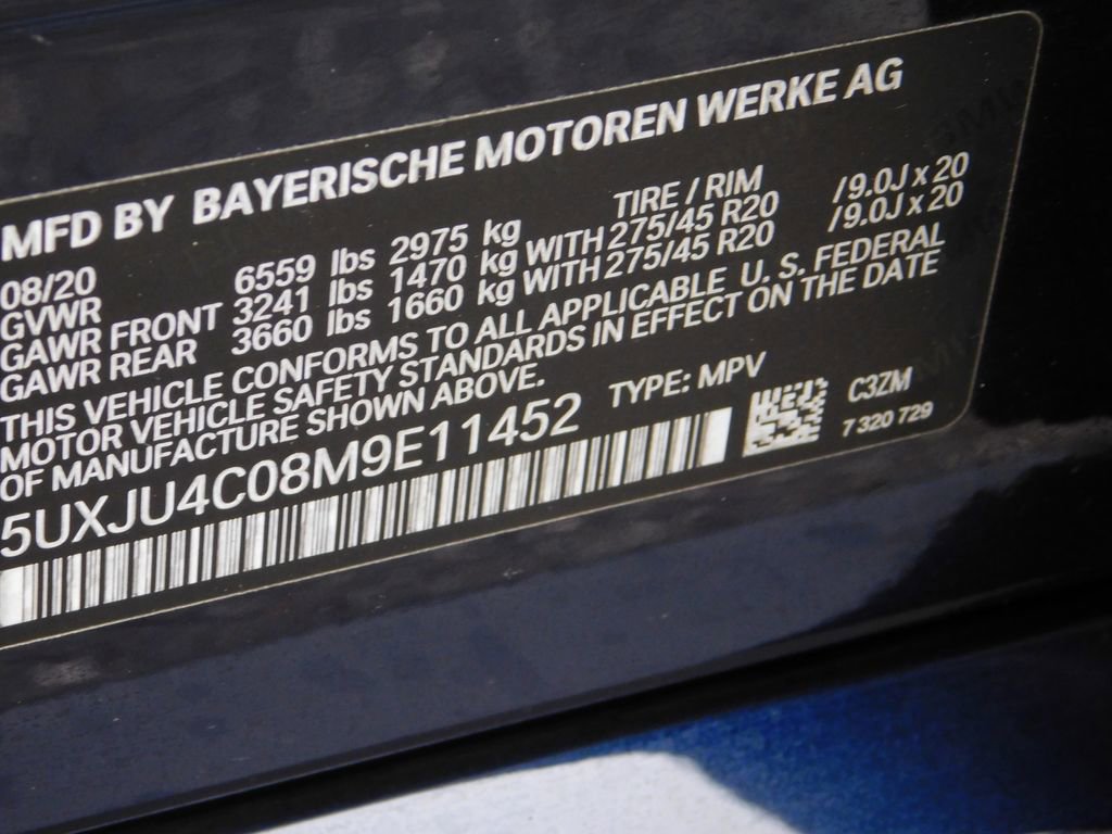 Used 2021 BMW X5 M50i w/ Premium Package image 32