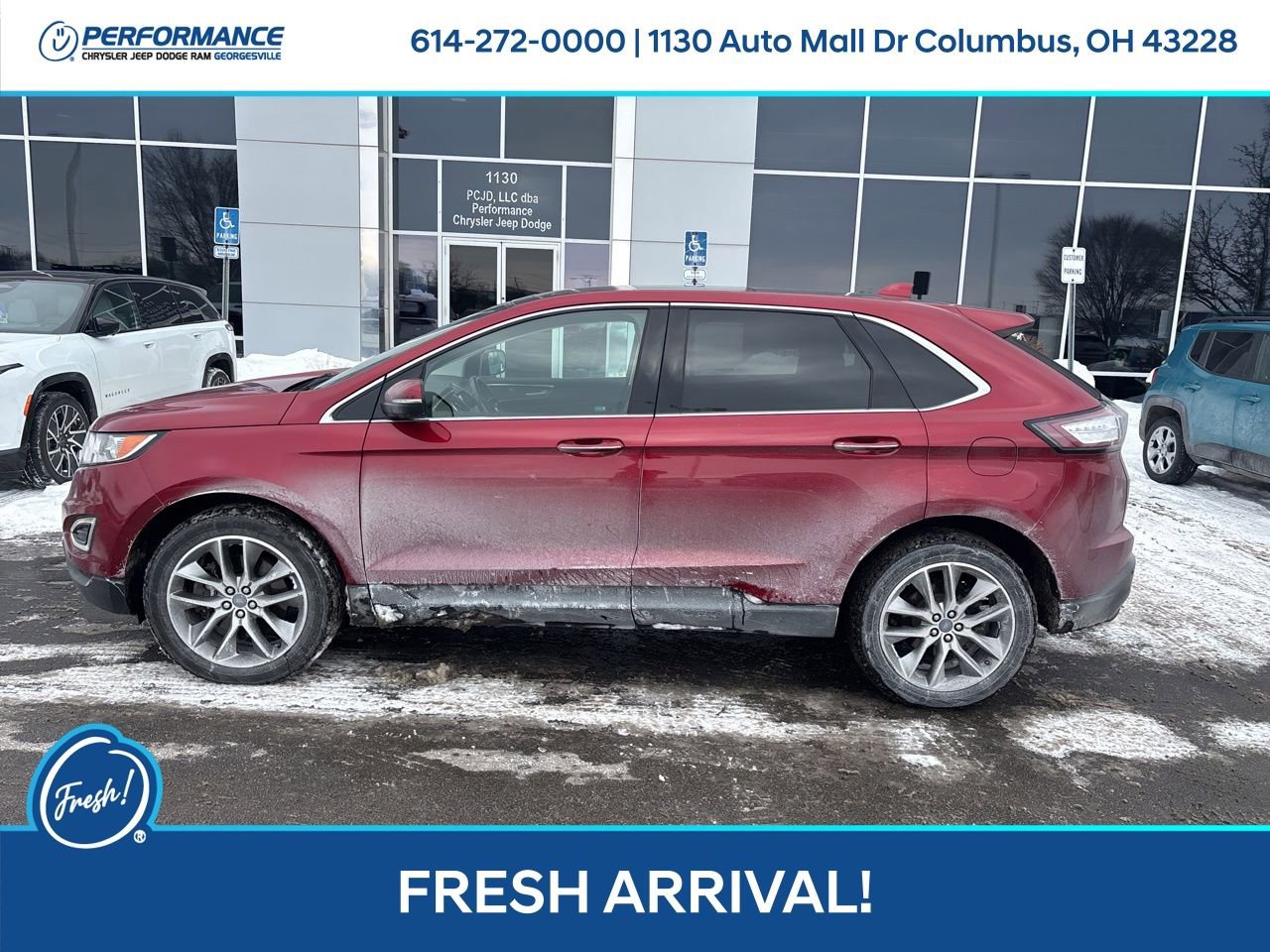 Used 2016 Ford Edge Titanium w/ Equipment Group 302A image 7