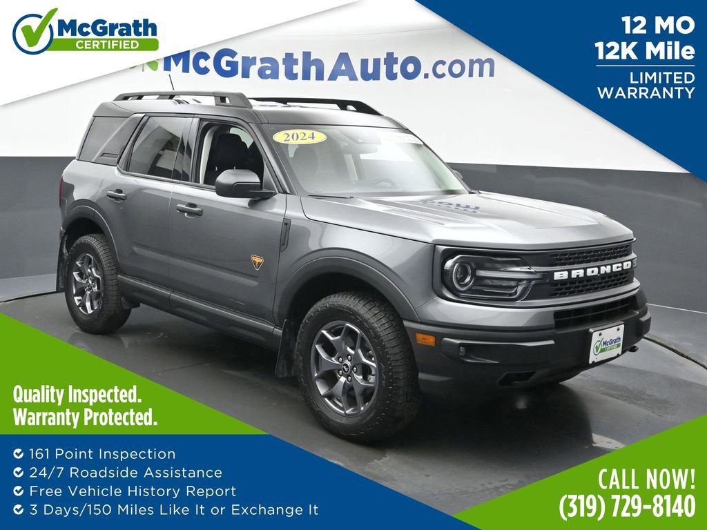 Used 2024 Ford Bronco Sport Badlands video 1