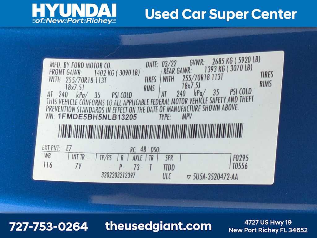 Used 2022 Ford Bronco Outer Banks AWD/4WD image 40
