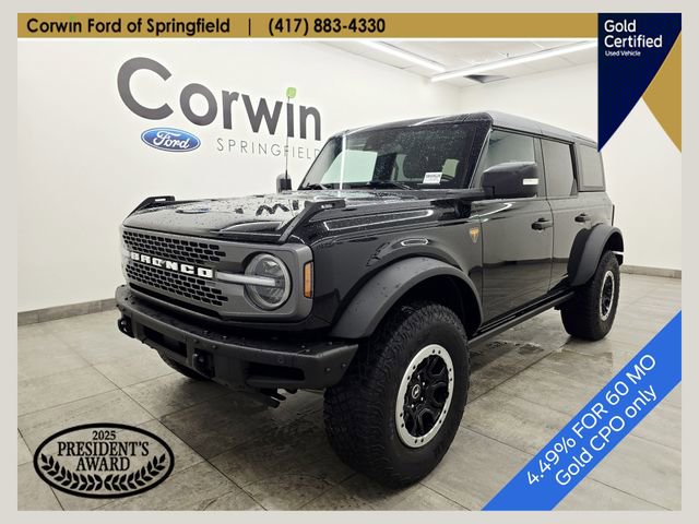 Certified 2023 Ford Bronco Badlands w/ Sasquatch Package AWD/4WD image 1