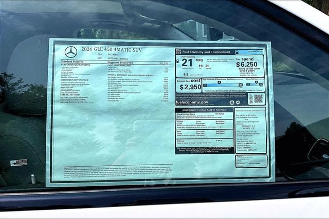 New 2026 Mercedes-Benz GLE 450 4MATIC image 16