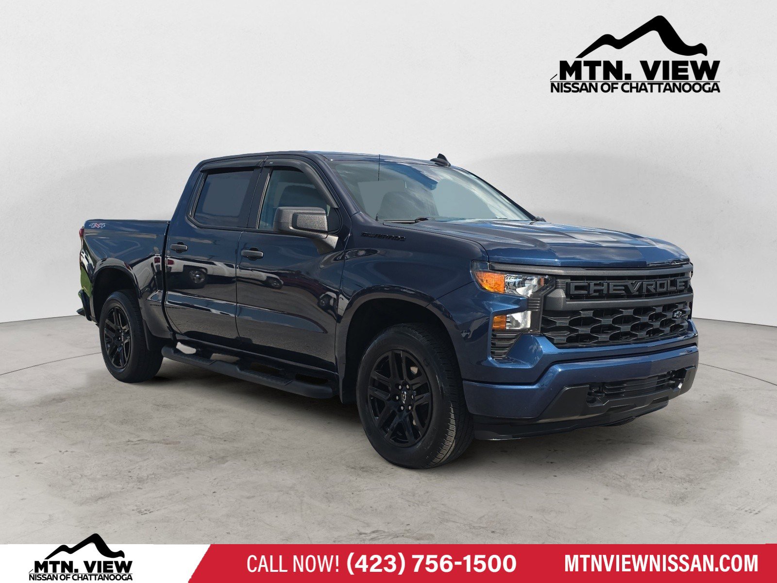 Used 2023 Chevrolet Silverado 1500 Custom w/ LPO, Dark Essentials Package