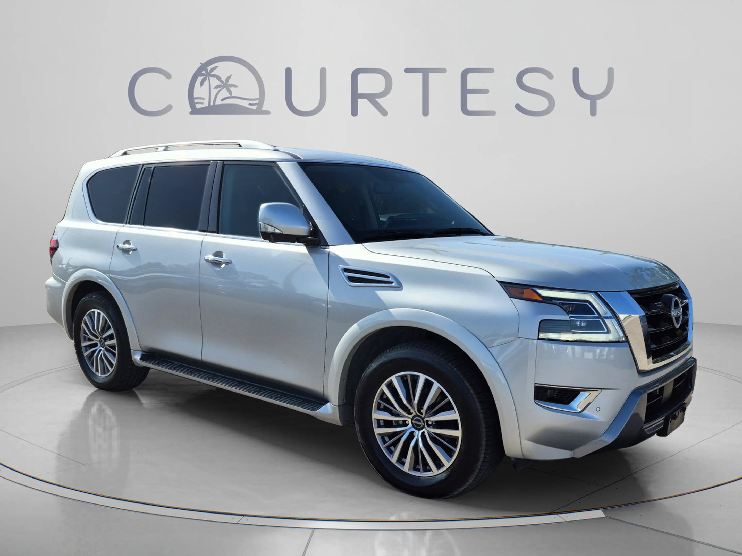 Certified 2024 Nissan Armada SL w/ Captain's Chairs Package RWD image 9