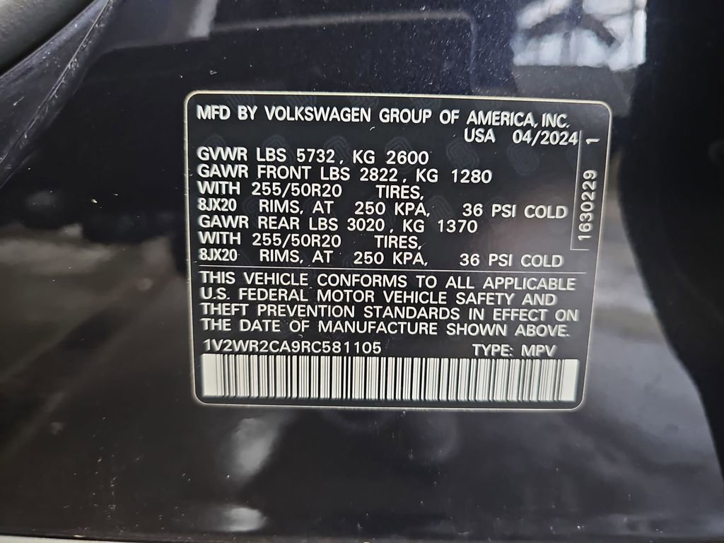 Used 2024 Volkswagen Atlas SE FWD image 36