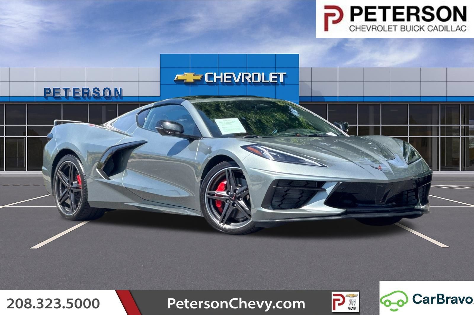 Certified 2024 Chevrolet Corvette Stingray Preferred Cpe w/ Z51 Performance Package RWD 360° Tour