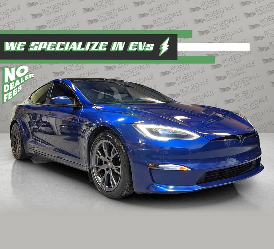 Used 2021 Tesla Model S Plaid image 2