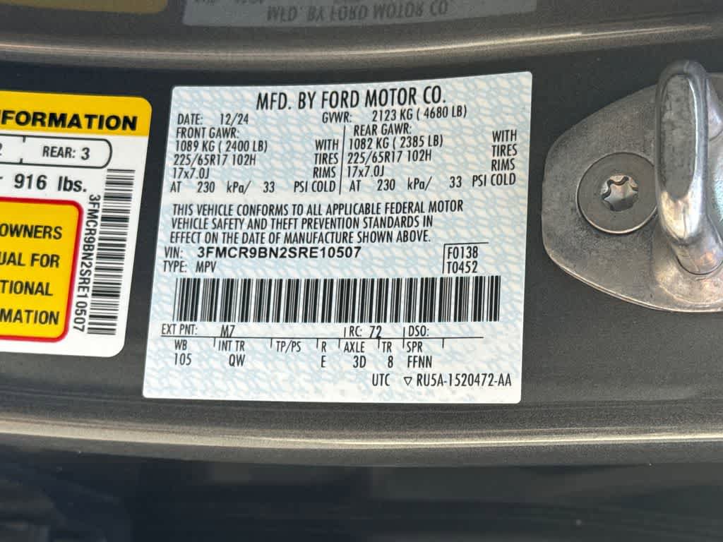 Certified 2025 Ford Bronco Sport Big Bend image 31