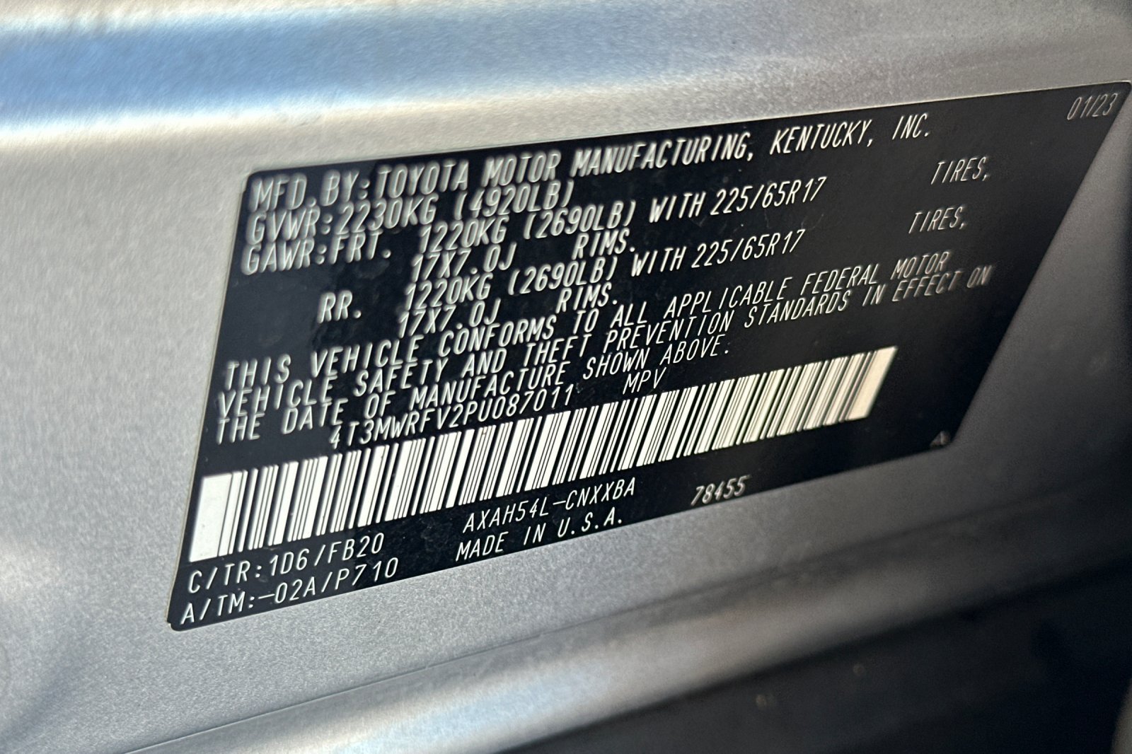 Certified 2023 Toyota RAV4 LE AWD/4WD image 36
