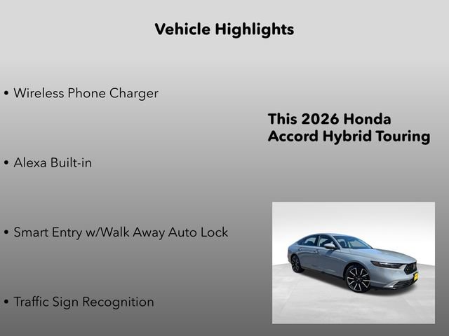 New 2026 Honda Accord Touring image 20