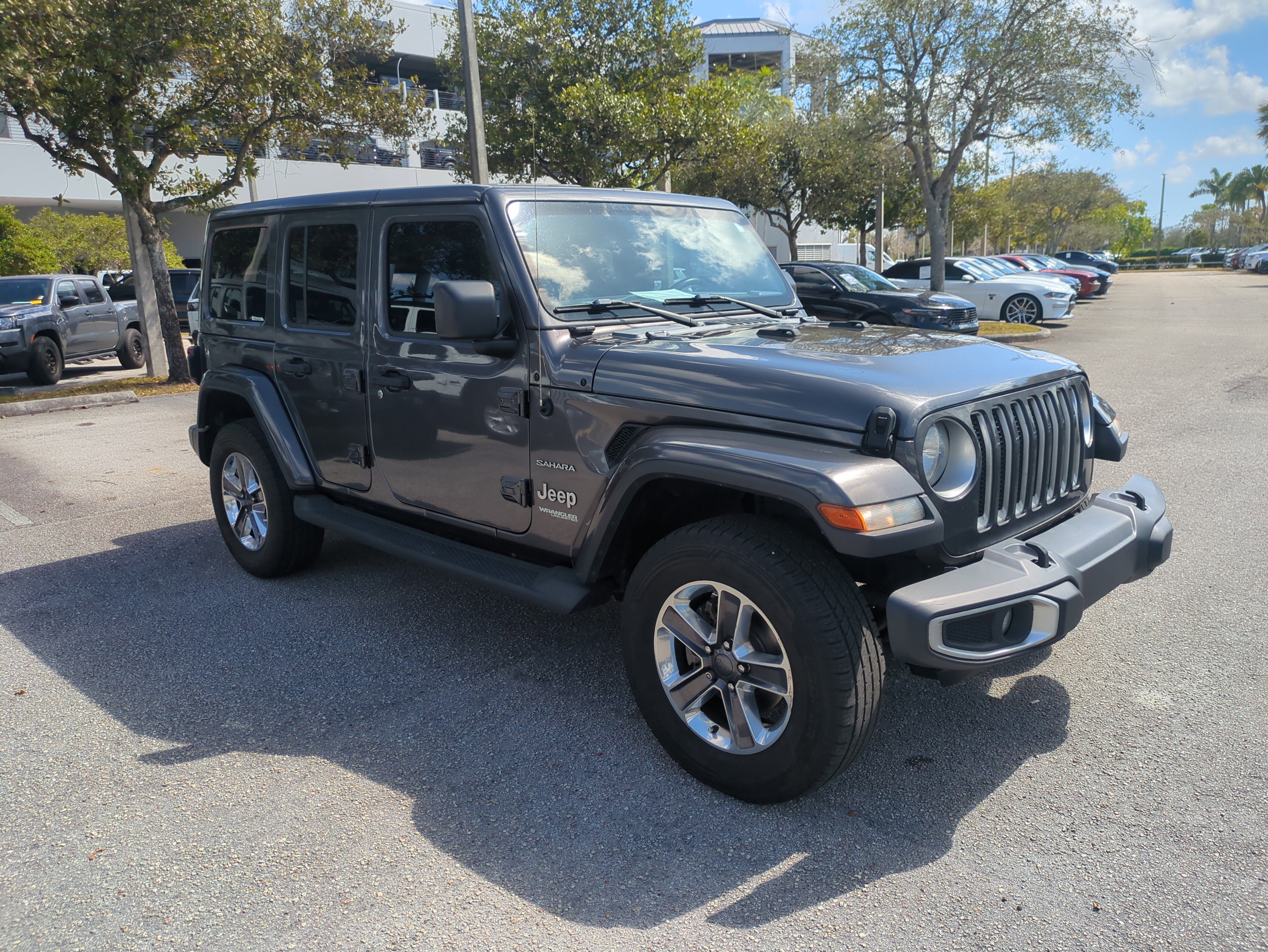 Used 2021 Jeep Wrangler Unlimited Sahara image 2