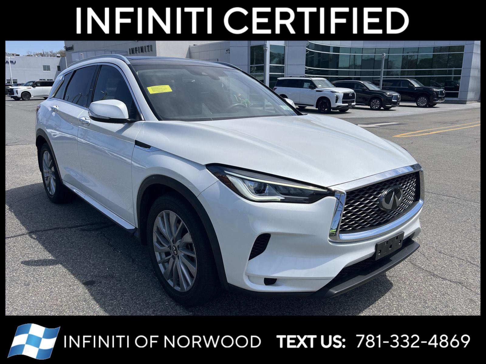 Used 2023 INFINITI QX50 Luxe AWD/4WD image 1