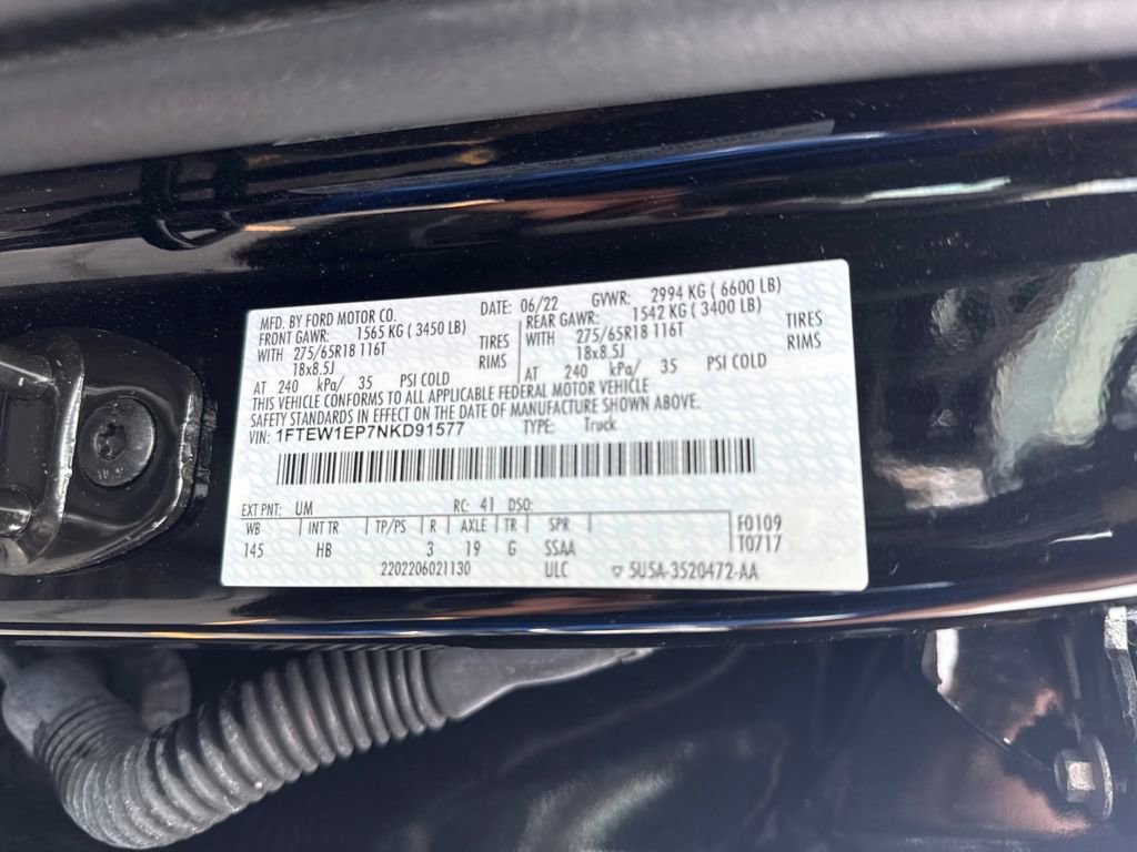 Certified 2022 Ford F150 Lariat image 35