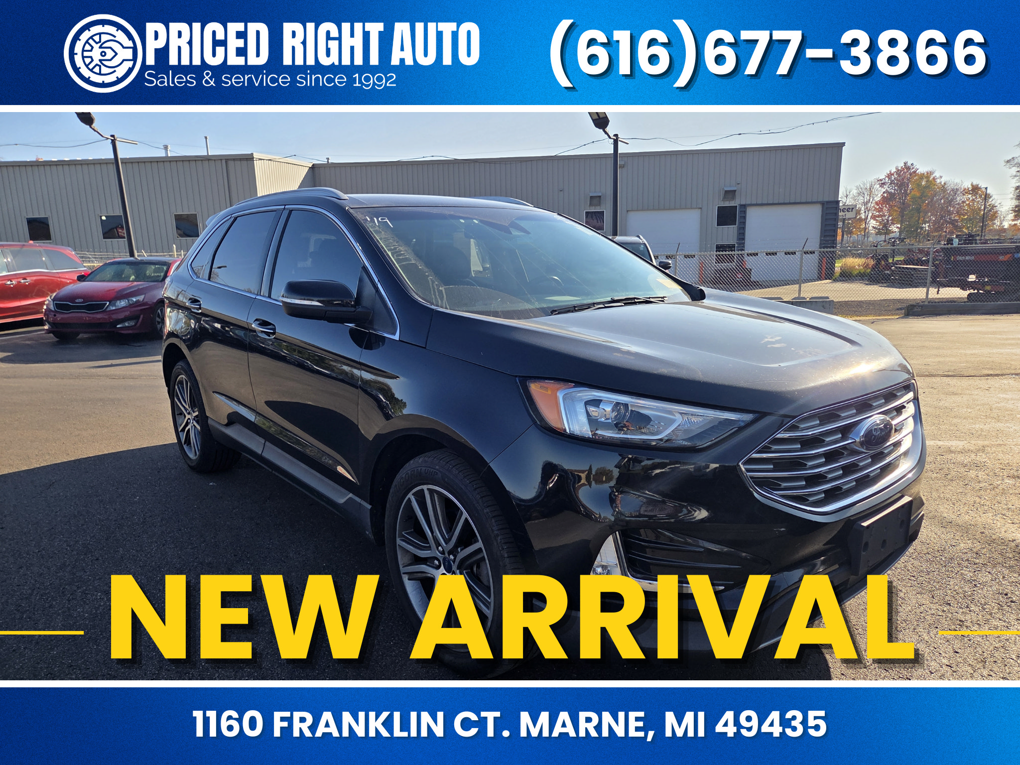 Used 2019 Ford Edge Titanium w/ Cold Weather Package