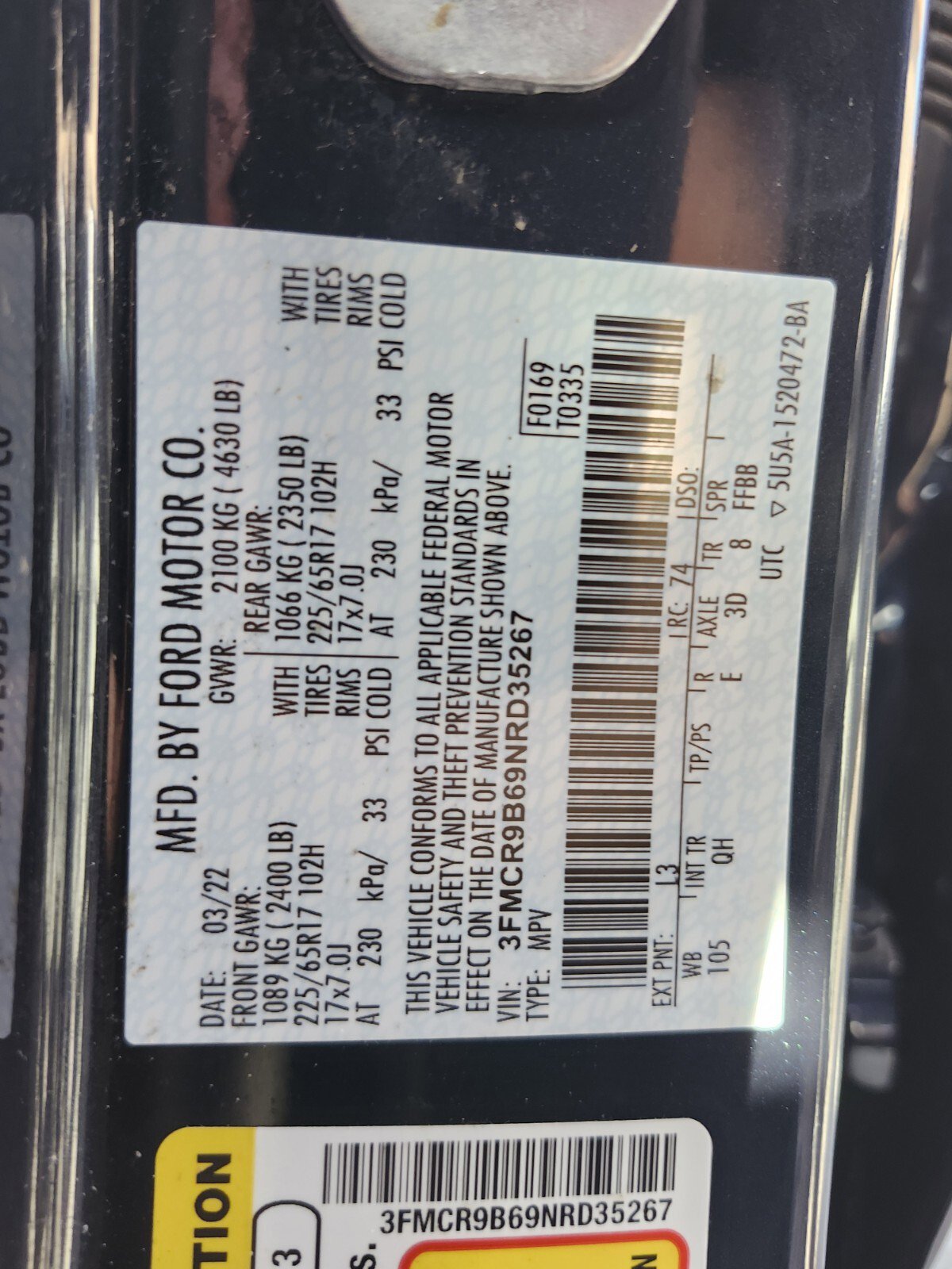 Used 2022 Ford Bronco Sport Big Bend image 20