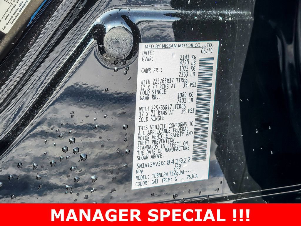 Used 2019 Nissan Rogue S w/ Special Edition Package image 33