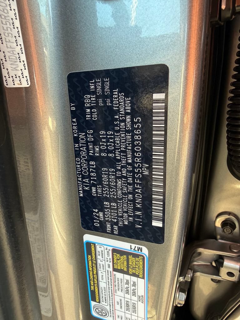 Certified 2024 Kia EV9 Wind AWD/4WD image 19