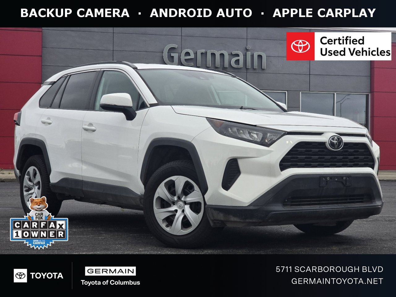 Certified 2021 Toyota RAV4 LE
