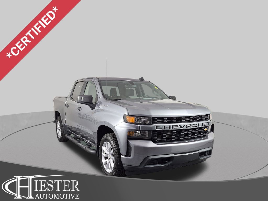 Certified 2020 Chevrolet Silverado 1500 Custom w/ Custom Value Package