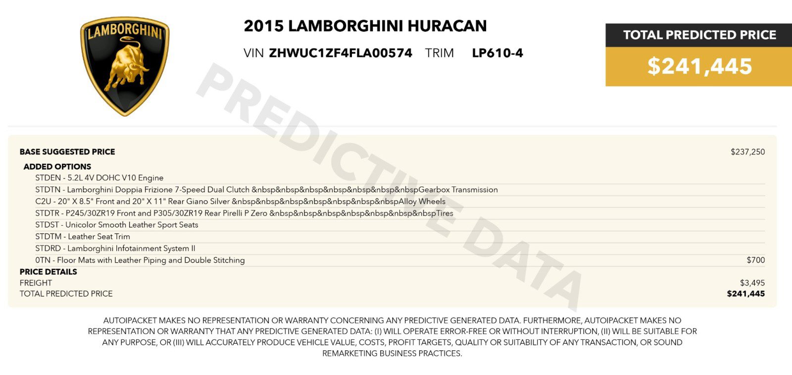 Used 2015 Lamborghini Huracan LP 610-4 image 58