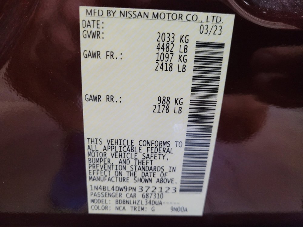 Used 2023 Nissan Altima 2.5 SV image 33