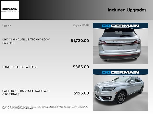 Used 2019 Lincoln Nautilus Reserve FWD image 19