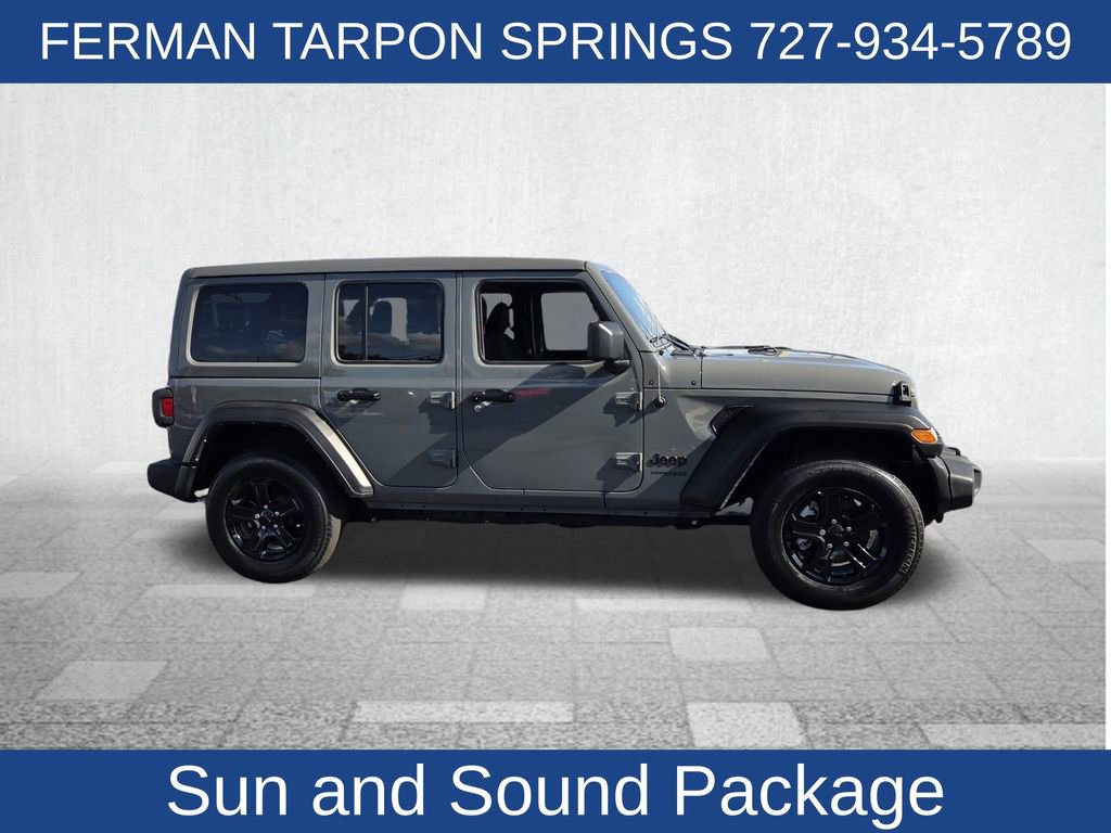 Used 2022 Jeep Wrangler Unlimited Sport w/ Sun And Sound Package image 12