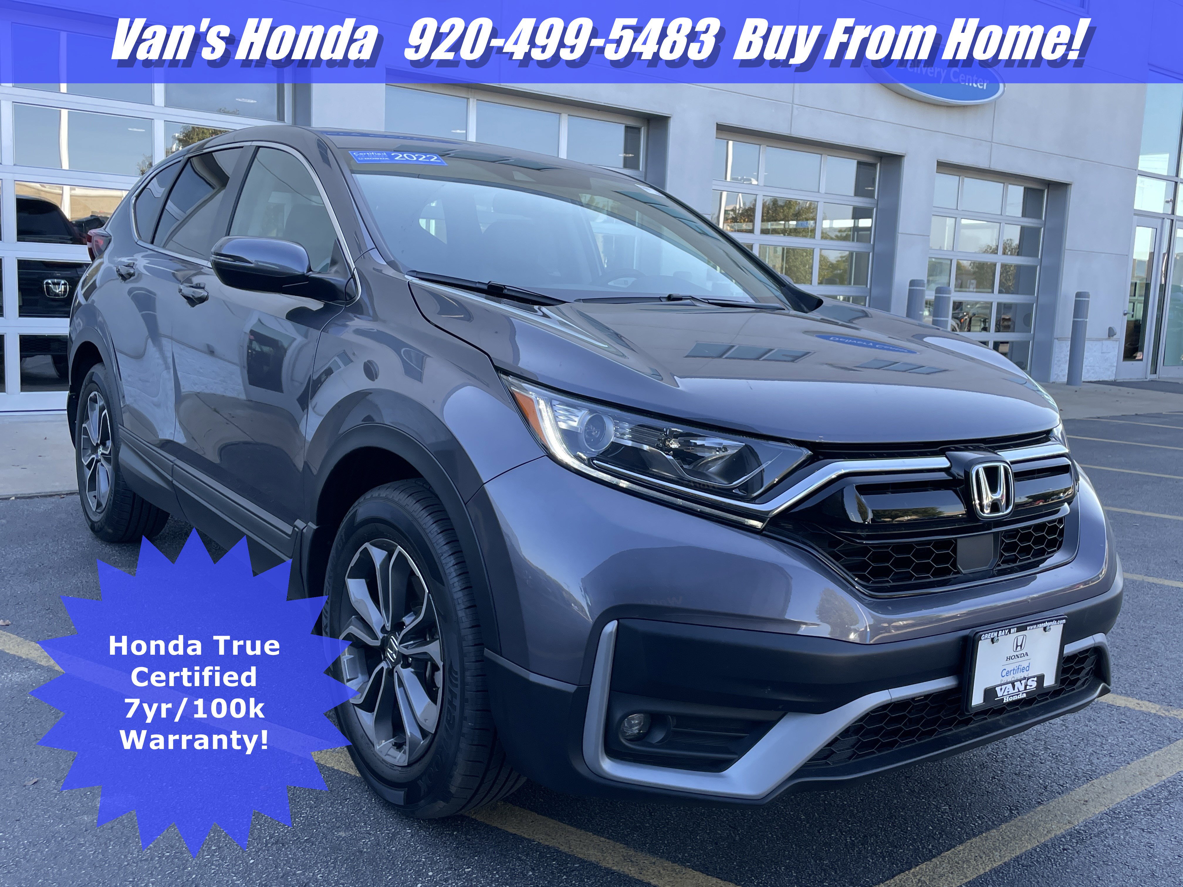 Certified 2022 Honda CR-V EX-L