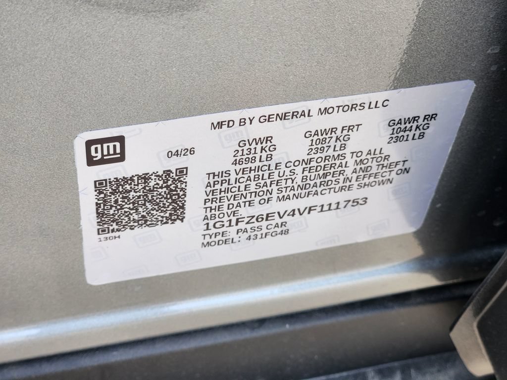 New 2027 Chevrolet Bolt RS FWD image 22