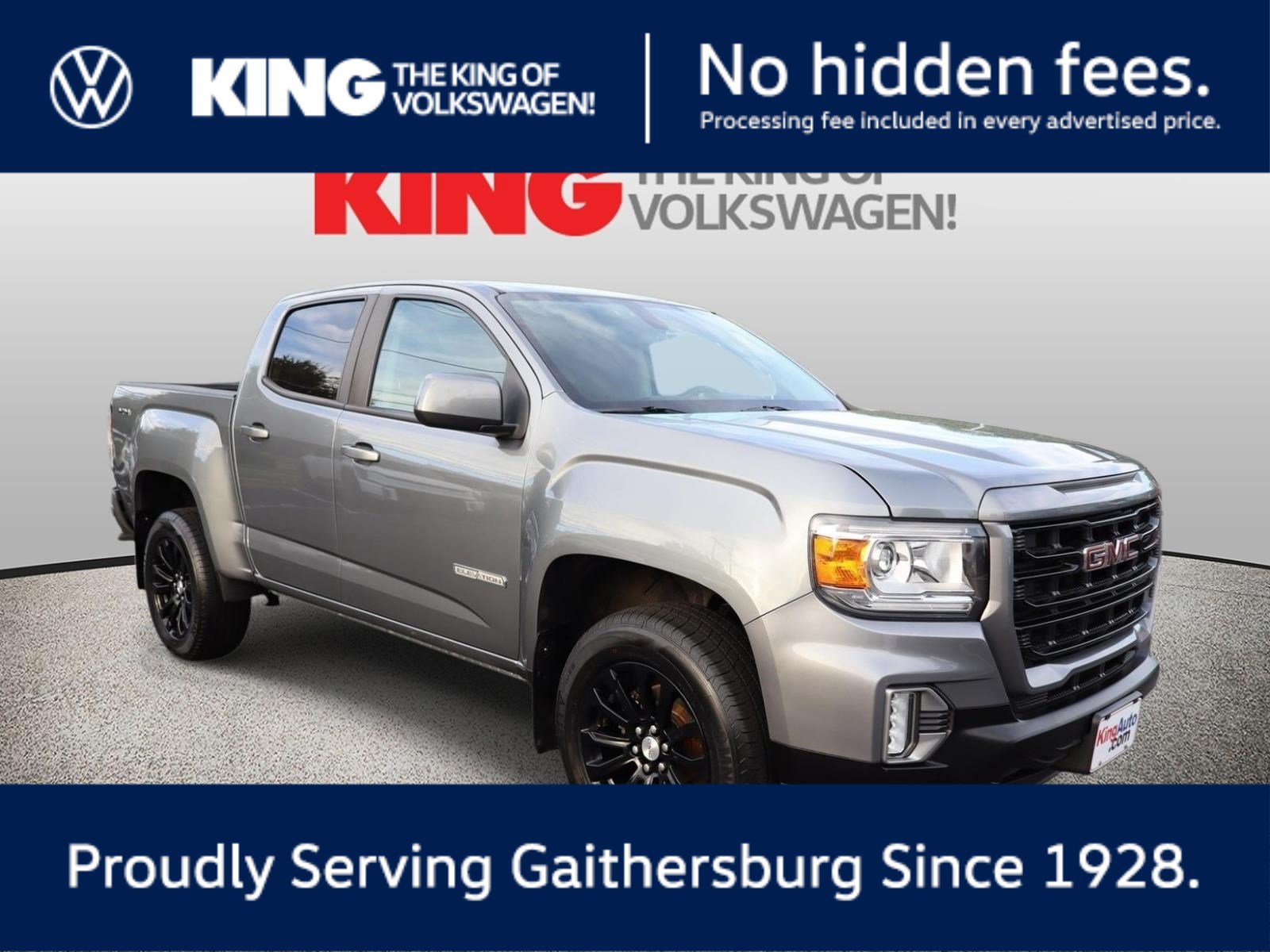 Used 2022 GMC Canyon Elevation w/ Trailering Package